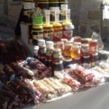 Honey and other goodies at La Alberca
