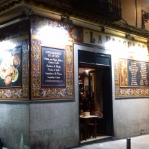 Such inviting bars in Madrid...