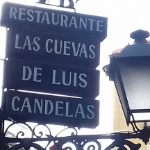 Restaurant sign, Madrid